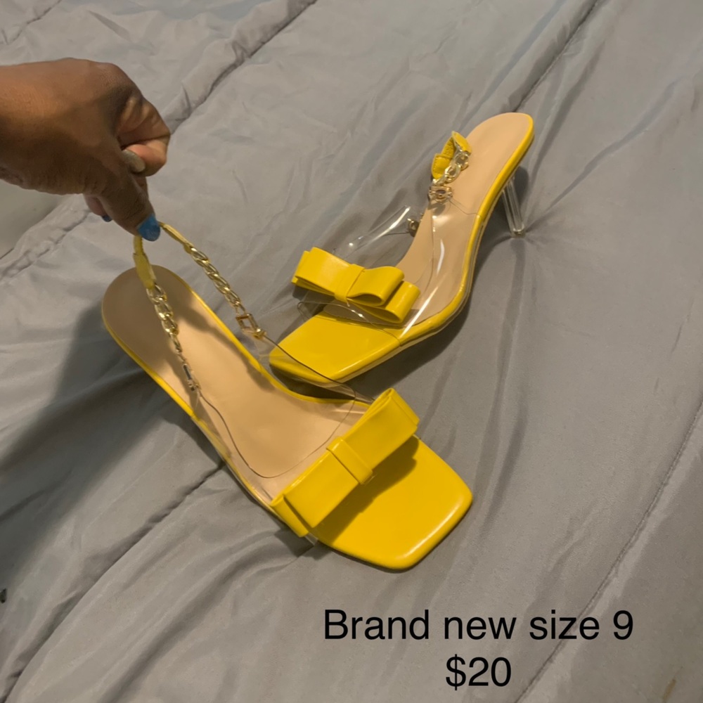 Clear shoes